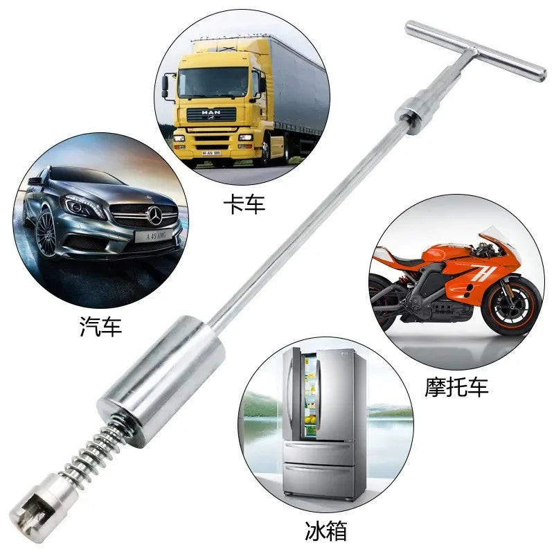 Universal Car Dent Repair Tools Auto Repair Dent Puller Kit Car Removal Tool Slide Hammer Reverse Hammer +18pcs Glue Puller