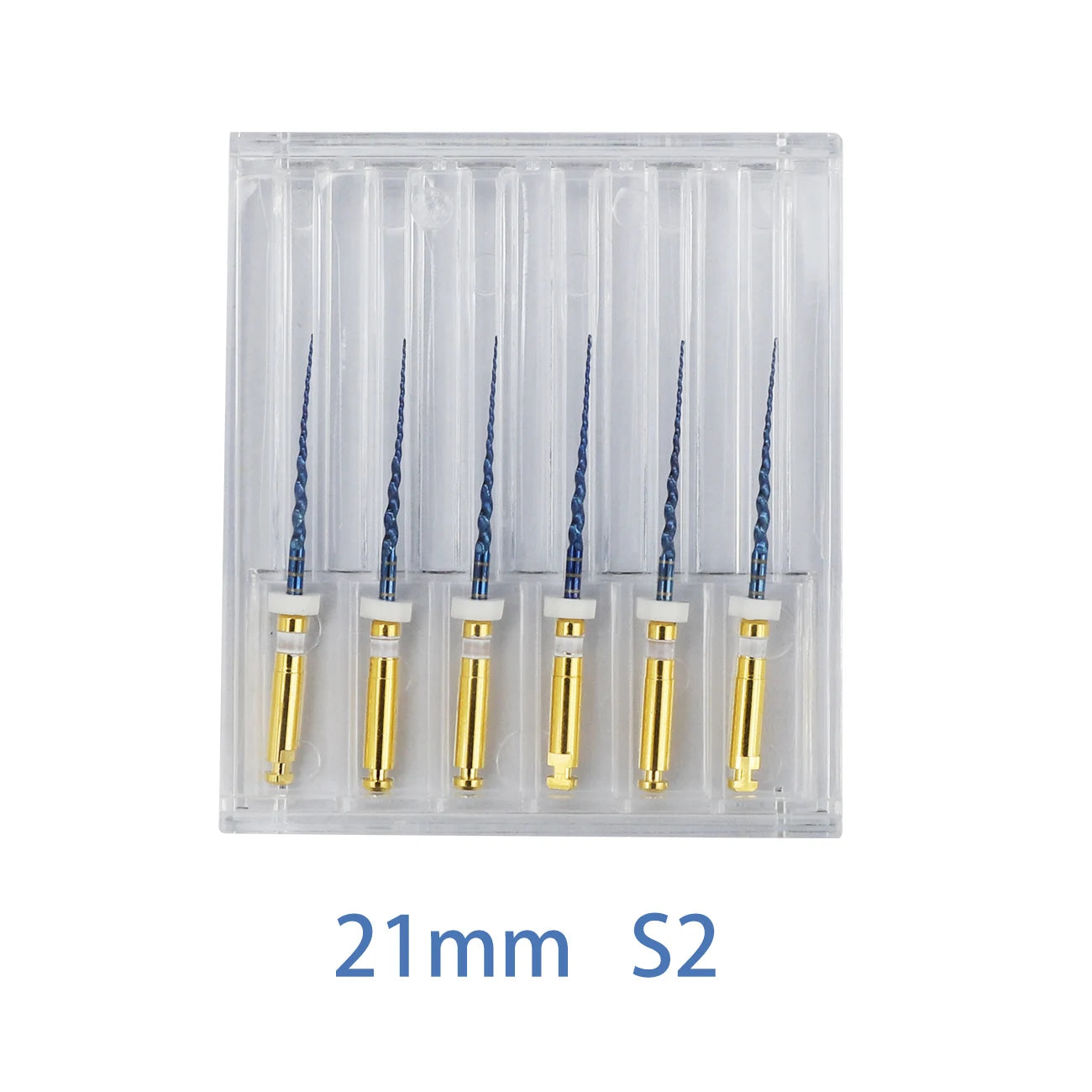 UKDENT 5PACKs Dental Heat Activated Canal Root Files SX-F3 21mm 25mm Dentist Tools Can Bend for Preparing Root Canal Treatment