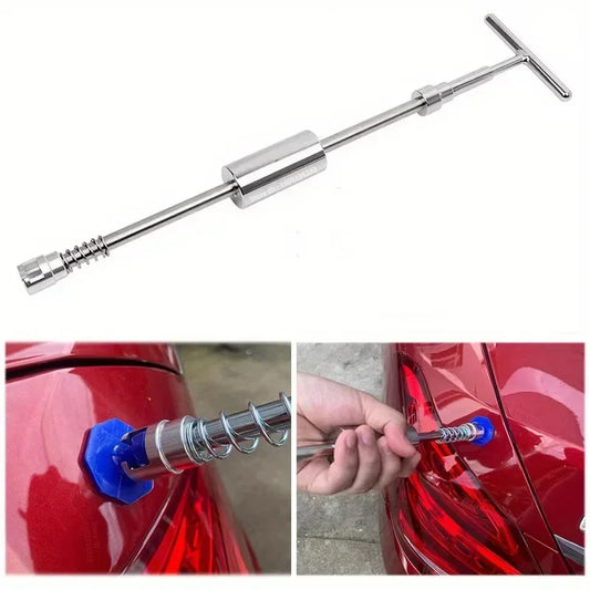 Universal Car Dent Repair Tools Auto Repair Dent Puller Kit Car Removal Tool Slide Hammer Reverse Hammer +18pcs Glue Puller